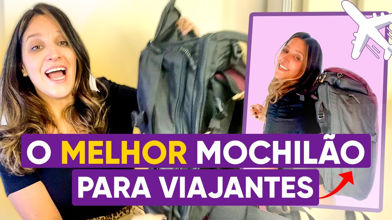 Review mochila / mala de mão Forclaz Travel 100 40L Decathlon #maladeviagem #intercambio #viagem