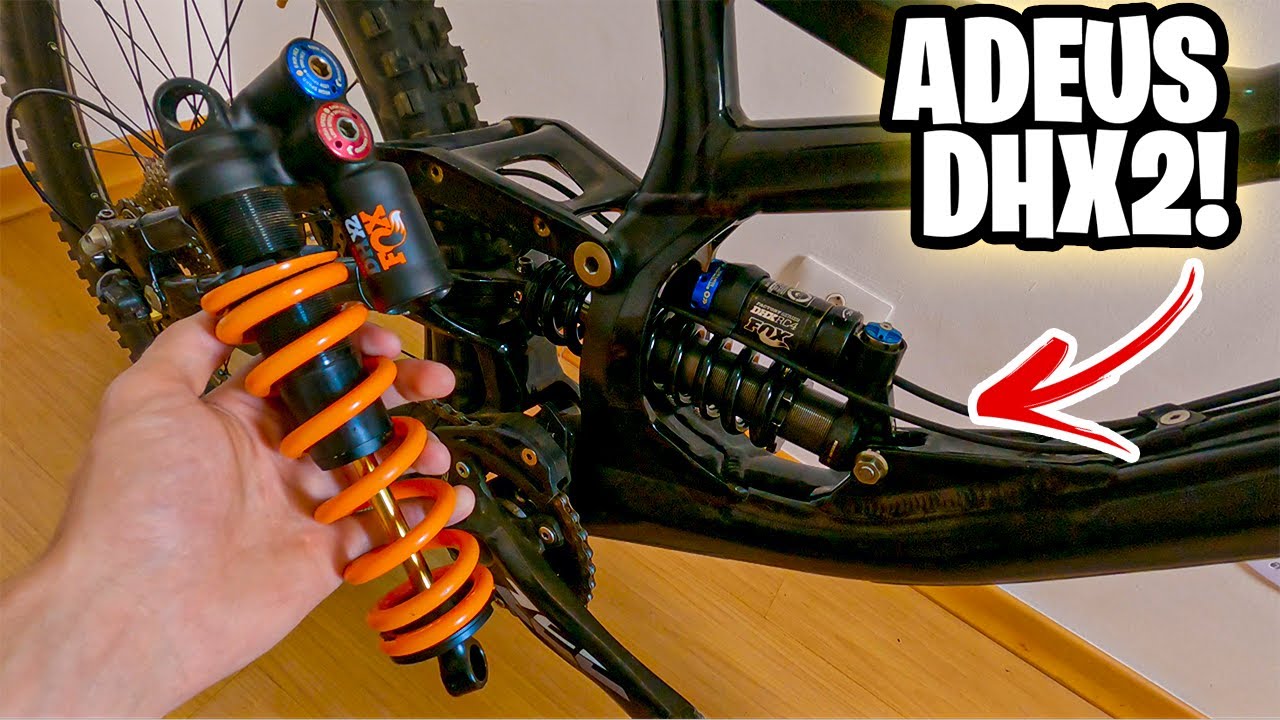 TROQUEI A SUSPENSÃO TRASEIRA DA MINHA SPECIALIZED DEMO 8! | ADEUS SHOCK FOX DHX2 😭