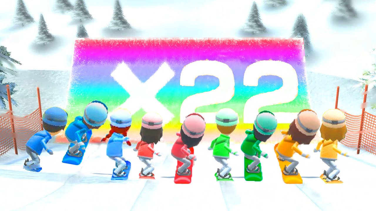 Wii Party U Battle Of The Minigames - Toadette vs Akira vs Marit vs Matt (Master Cpu)