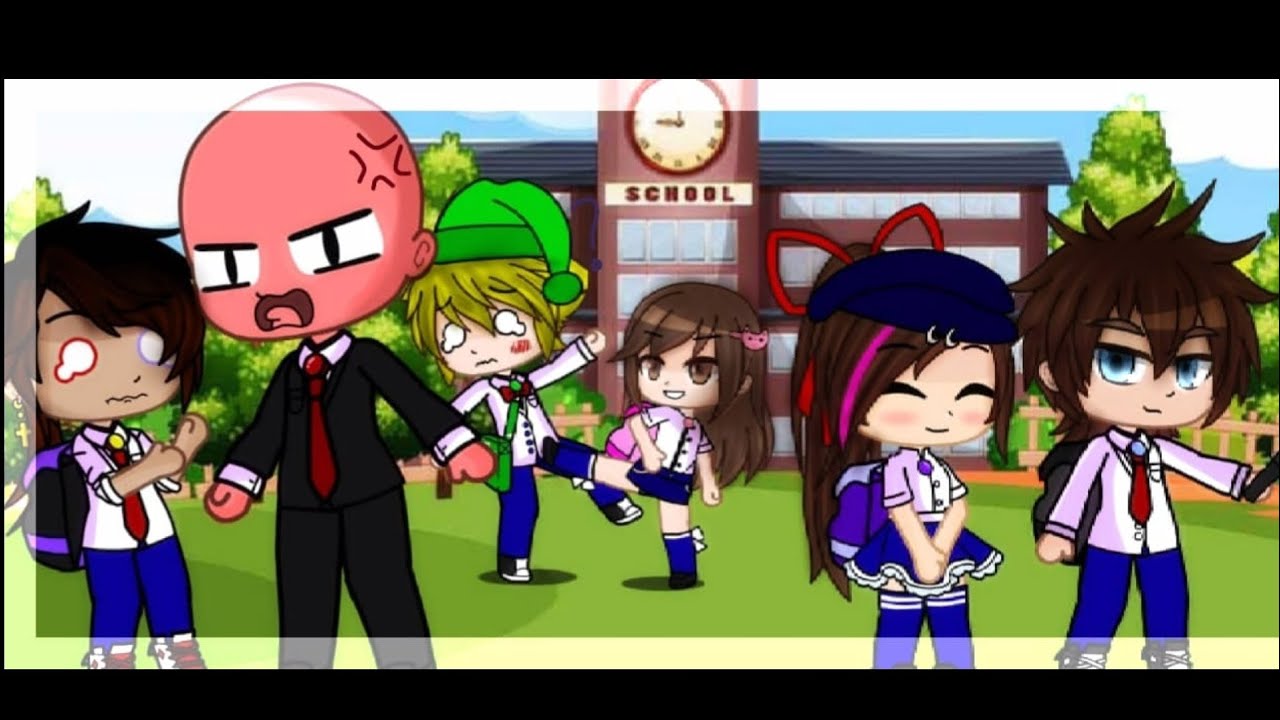 Si Los Creepypasta Van a La Escuela // Gacha Club Killer Sama