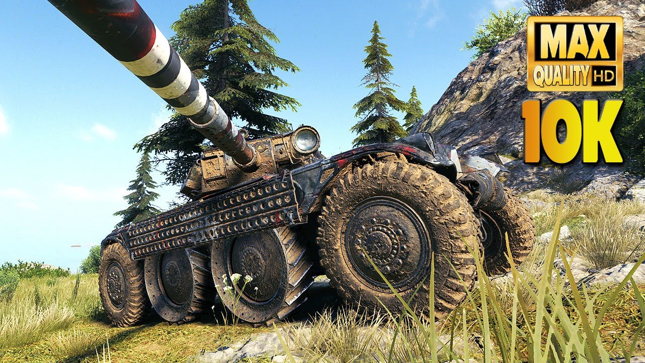 EBR 105: Почти идеально, +10к урона - World of Tanks