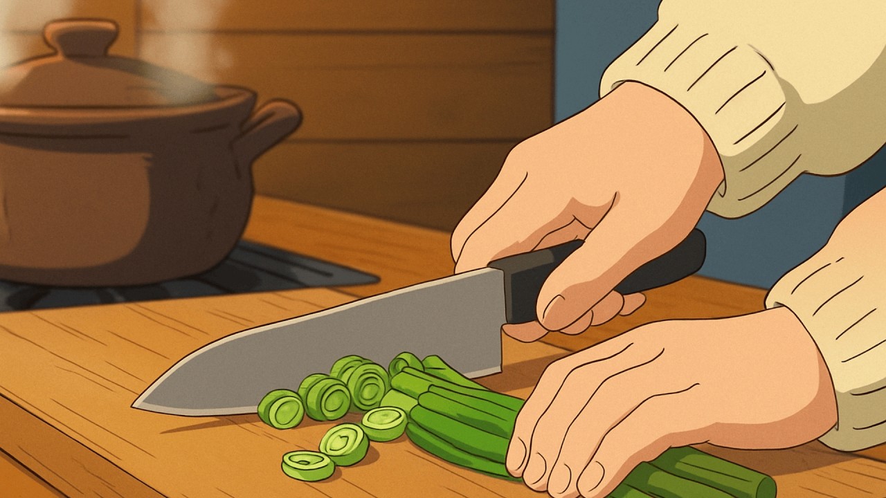 Winter Miso Soup – Aesthetic Anime Cooking ASMR | Flavours of Fantasy Ep.1