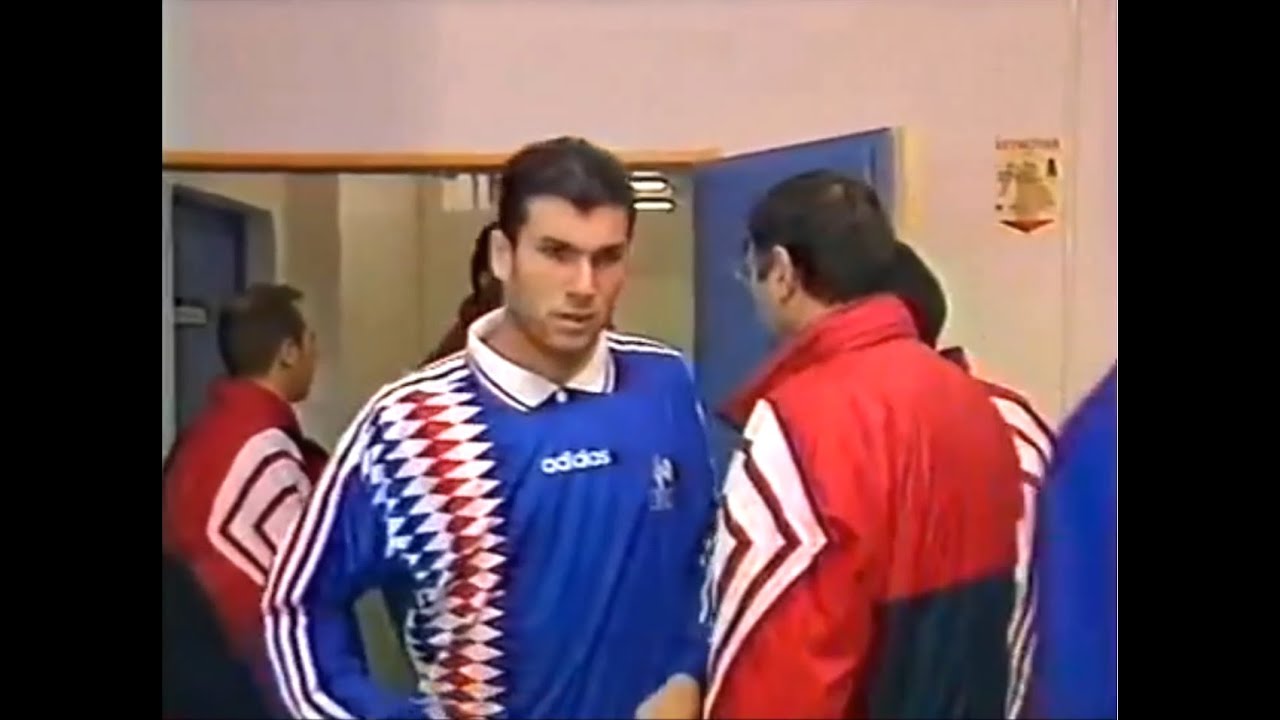 Zidane vs Israel (1995.11.15) Euro 1996 Qualifying Group1 10R