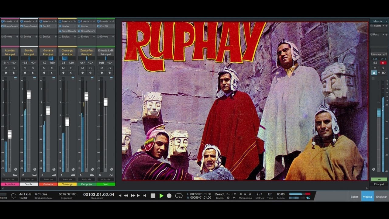 RUPHAY - Jach'a uru - Partitura, acordes, letra y traducción