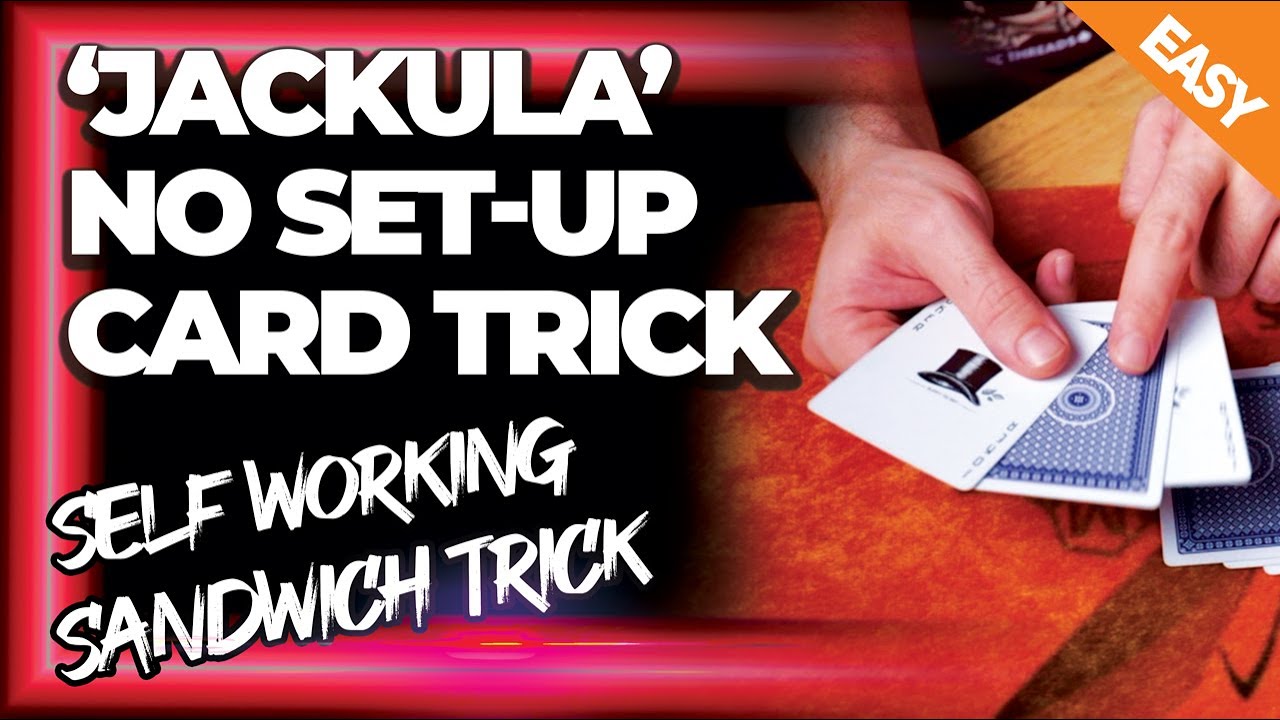 'Jackula' - No Set-Up Card Trick Tutorial (Self Working)