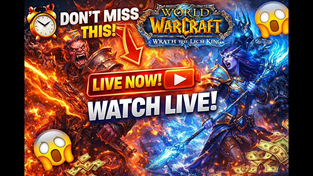 shaman leveling LIVE  | Warmane icecrown