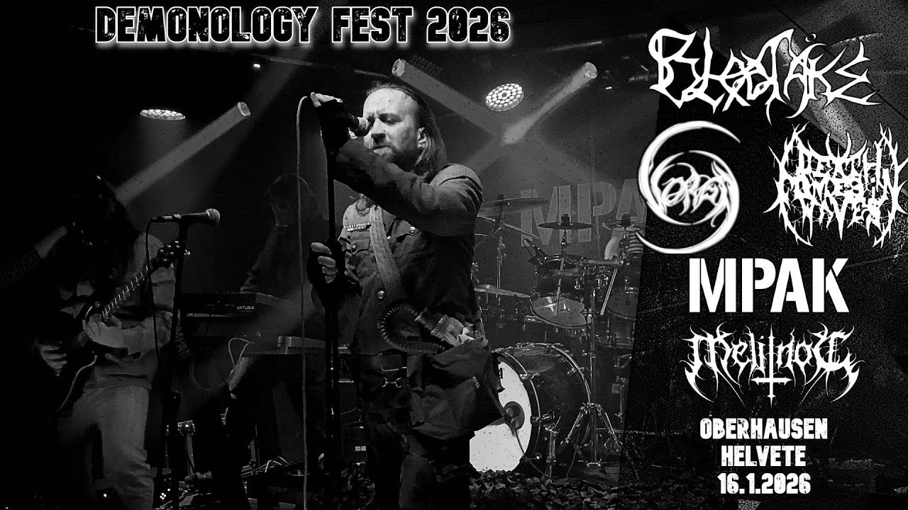 DEMONOLOGY FEST 2026 | VORGA, BLODTAKE, MPAK, DEATH COMES IN WAVES & MELINOE | Black Metal