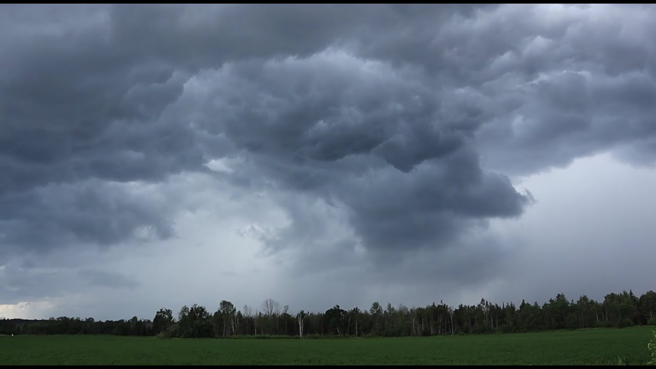 Gusty Thunderstorms | Middle Inlet, WI July 12, 2025