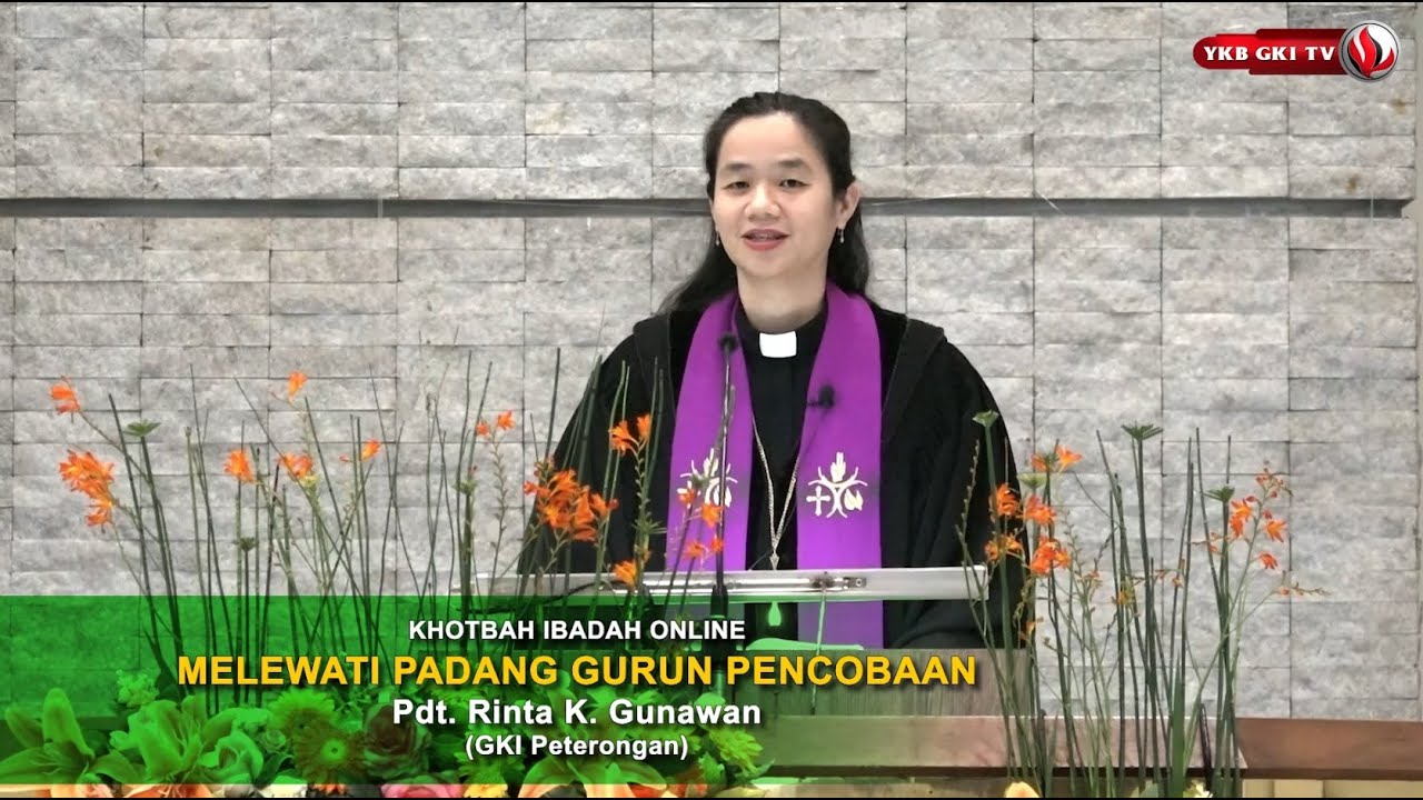 INJIL MINGGU INI 059 - Matius 4:1-11 | Pdt. Rinta K. Gunawan