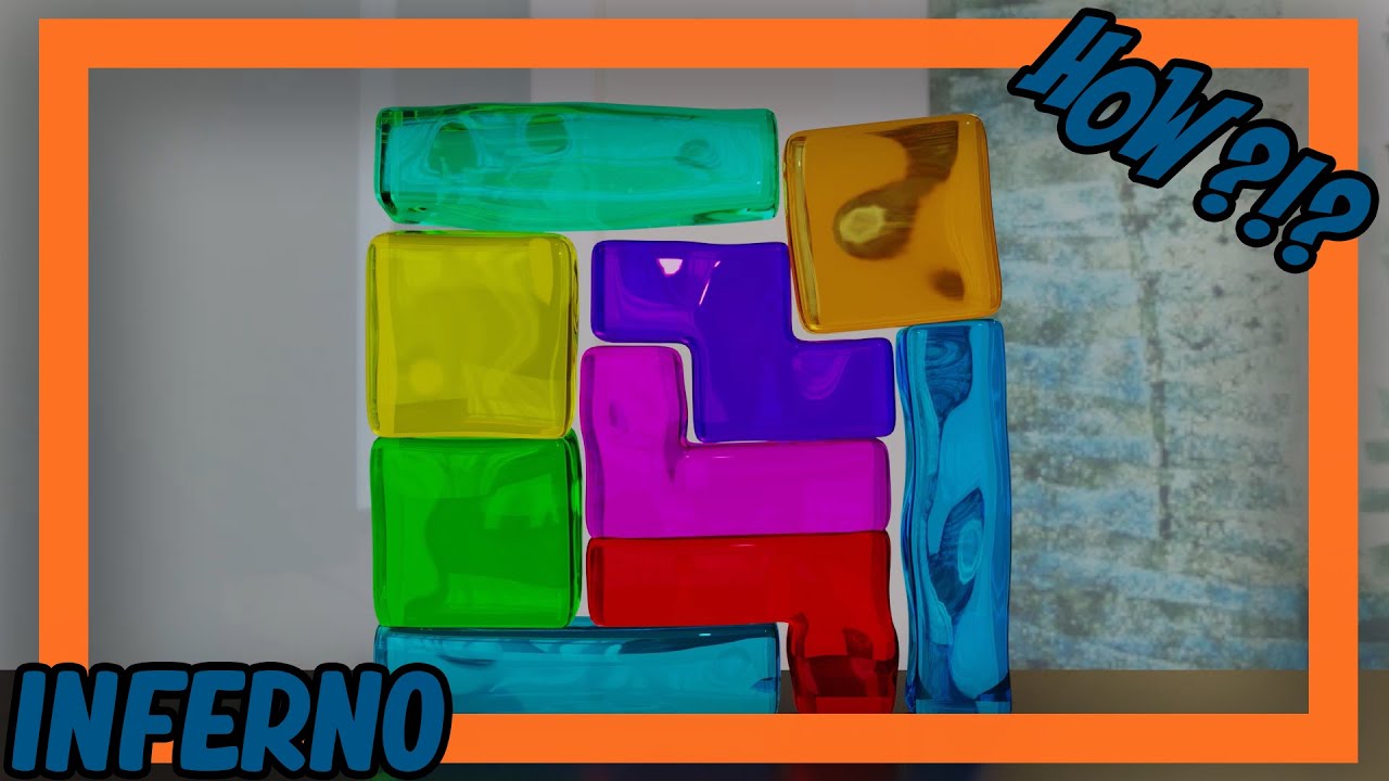 Softbody/Jelly Tetris Tutorial | Blender 2.83