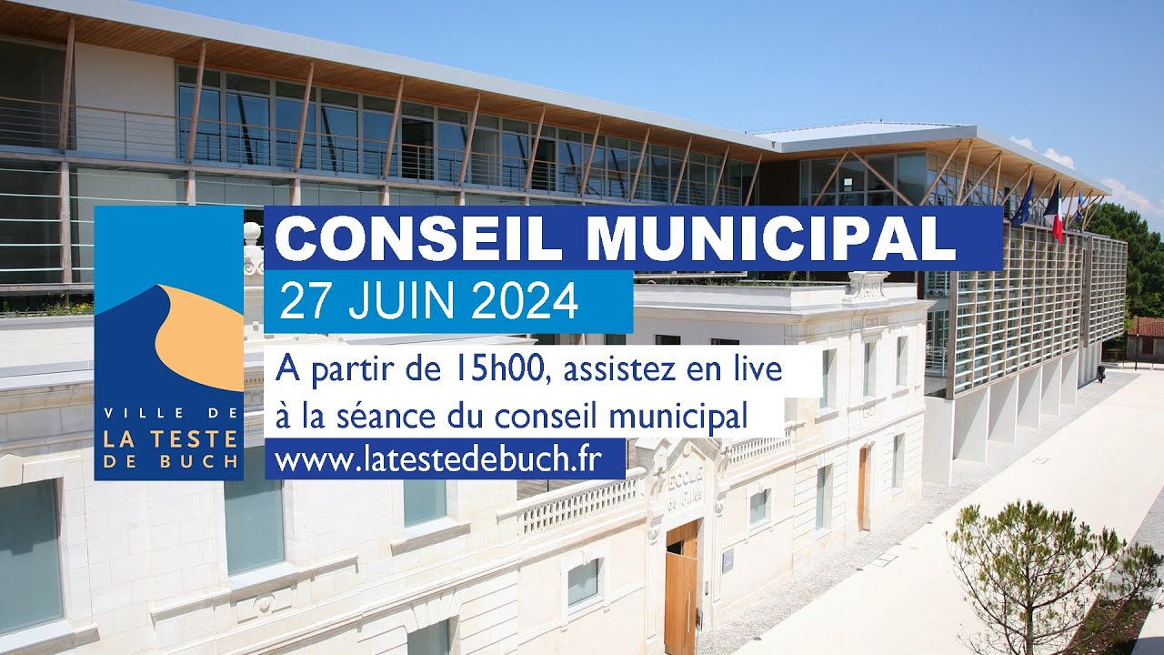Conseil Municipal du 27 juin 2024