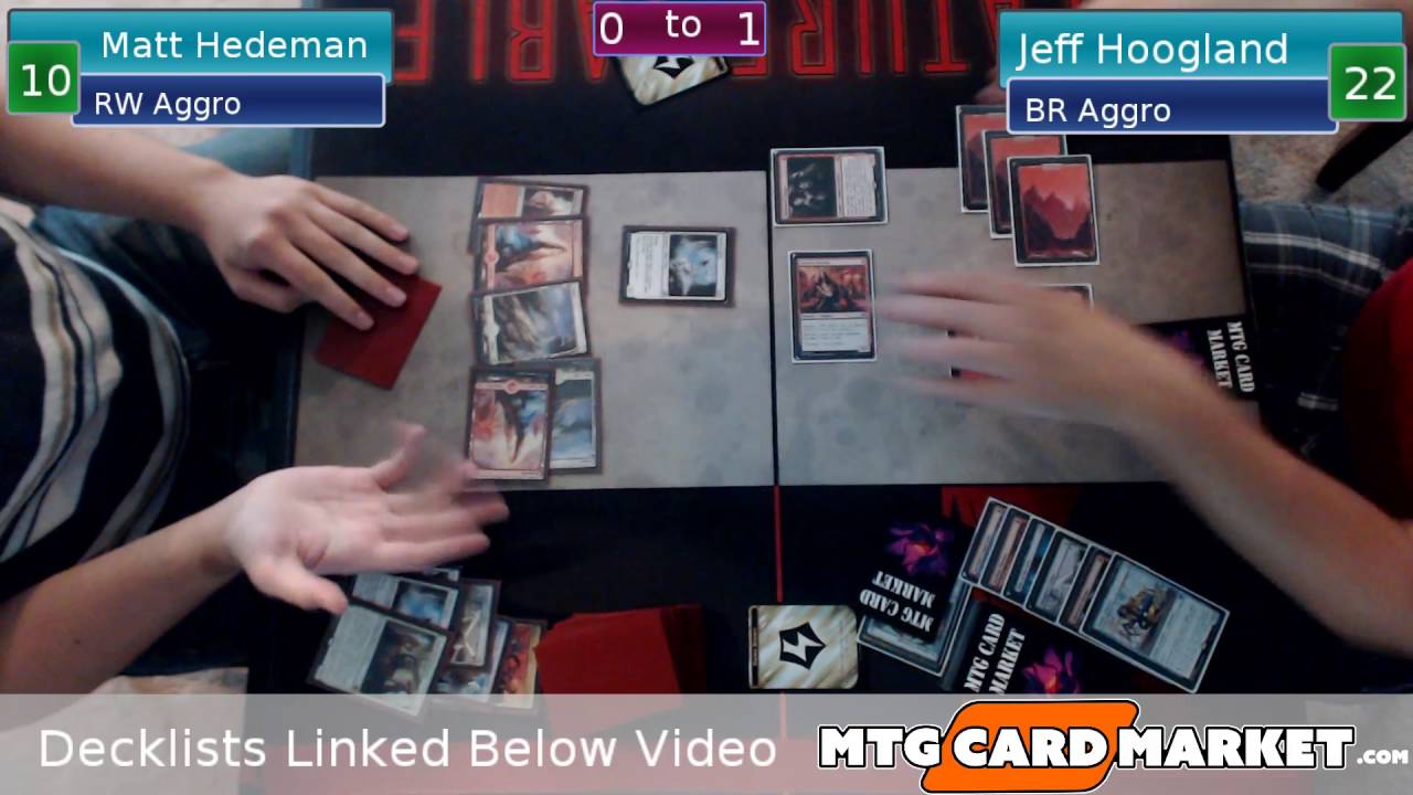 RW Aggro VS RB Aggro October 3rd, 2016