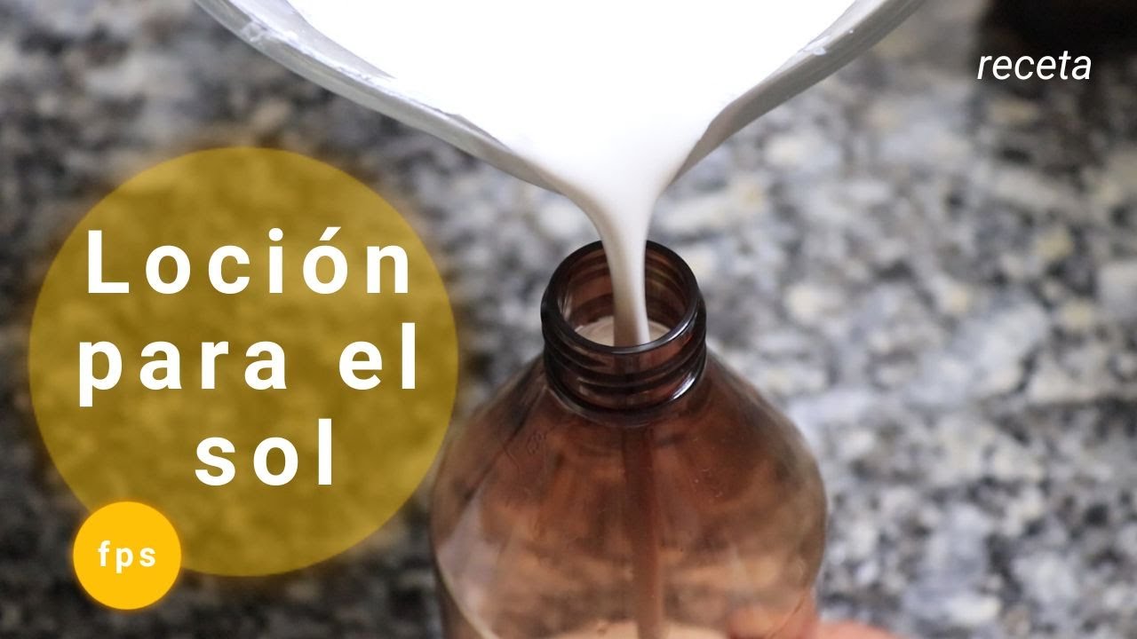 Cómo hacer una CREMA SOLAR EN SPRAY / receta de COSMÉTICA NATURAL