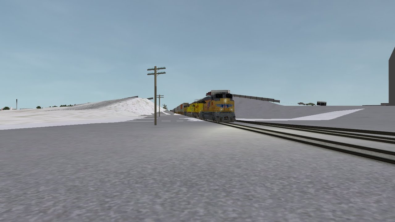 ORTS: Fast UP SD70ACe #8671 WB ZG2BR-01 At Camanche, IA