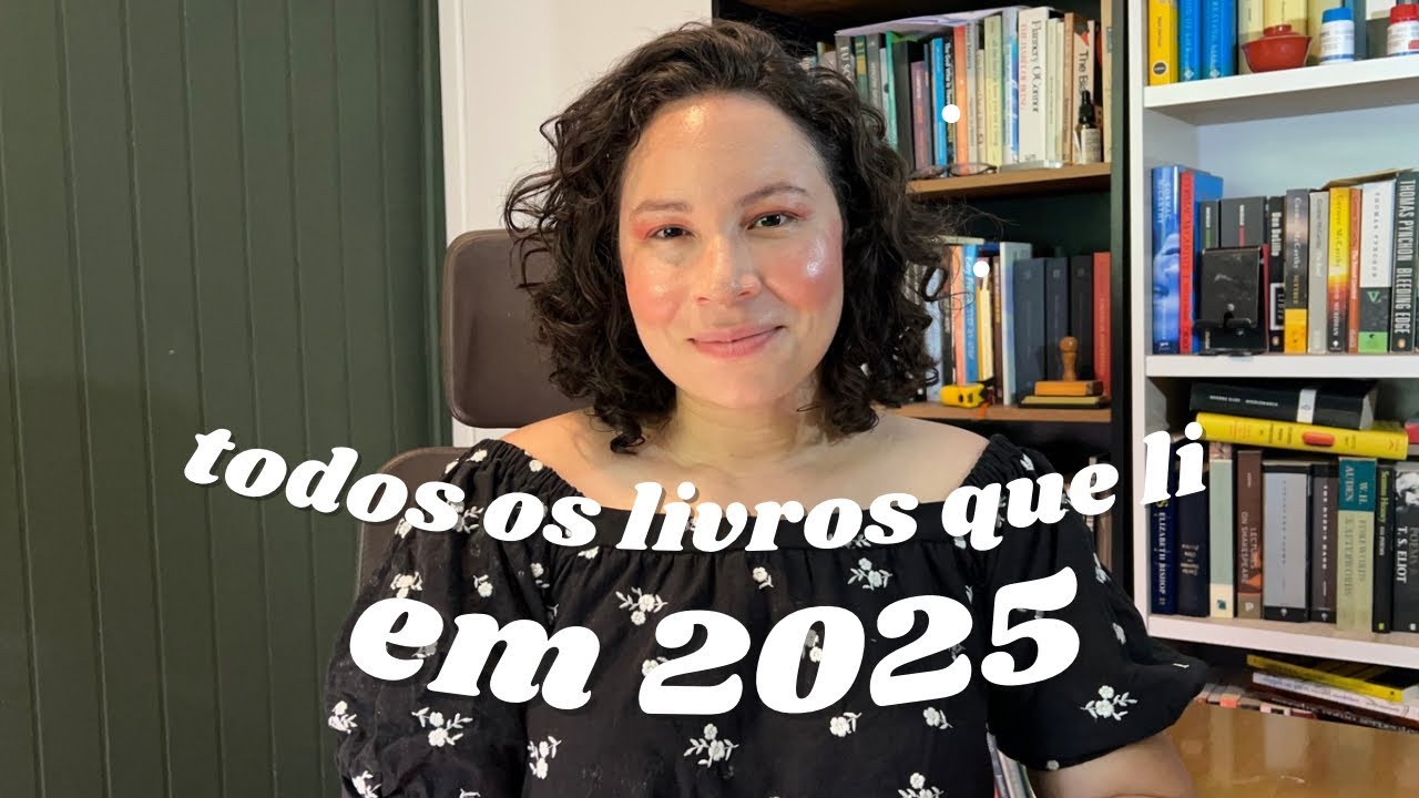 TODOS OS LIVROS QUE LI EM 2025 (comentei as piores leituras também)
