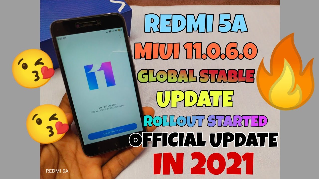 REDMI 5A MIUI 11.0.6.0 OFFICIAL UPDATE ,ALL MIUI 12 FEATURES WORKING🔥🔥,FACE UNLOCK, 🆕 UI 😊