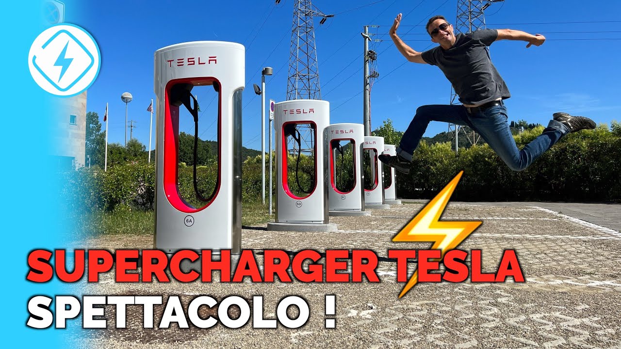 Come Funziona un SUPERCHARGER Tesla ? - - V.2 e V.3
