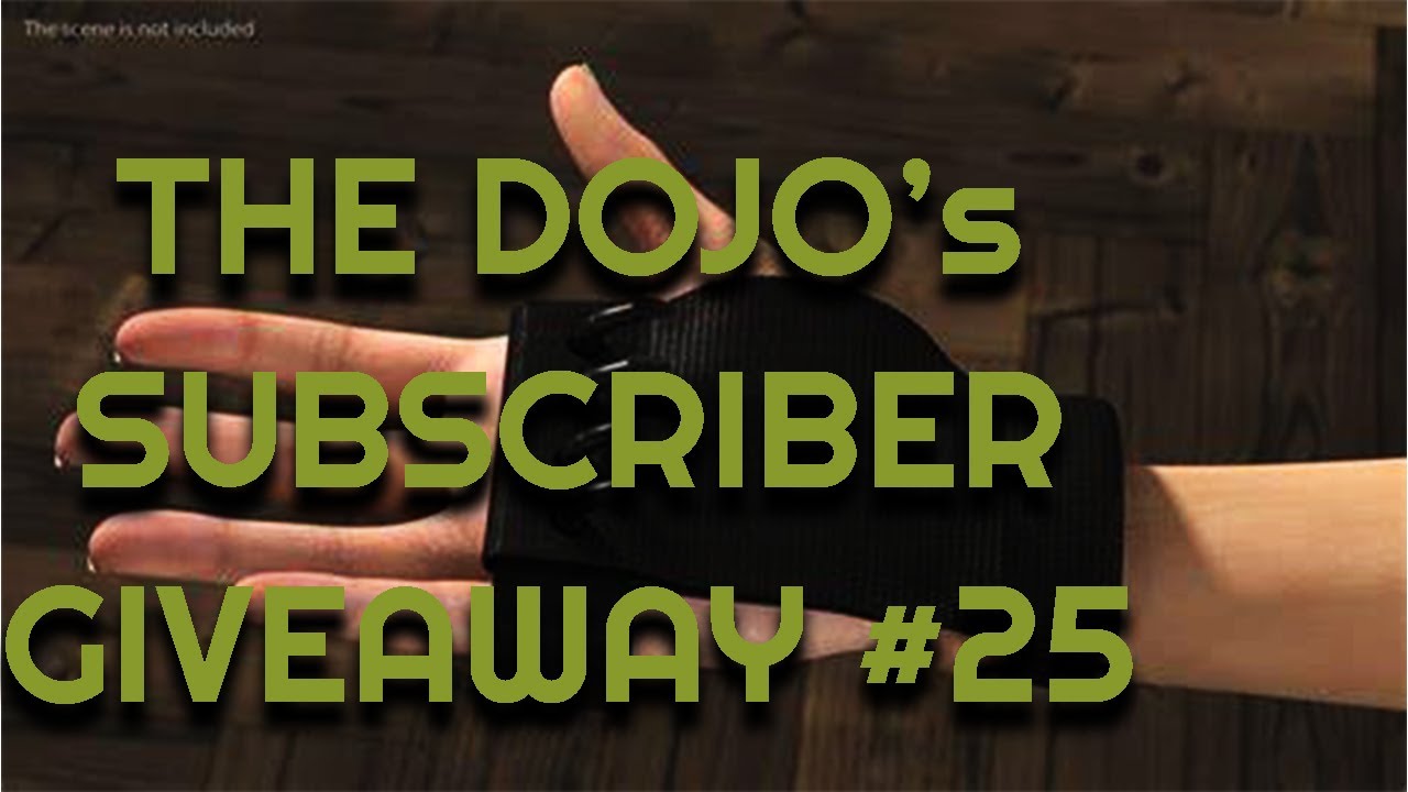 Giveaway #25 - Shuko Ninja Hand Claws