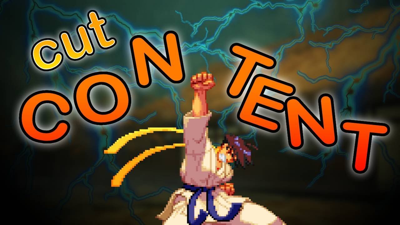 Вырезанный контент Street Fighter III