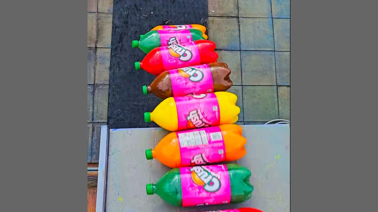 🎈Breaking Glass Bottles and Balloon Drops! Crushing Crunchy & Soft Things!🔥