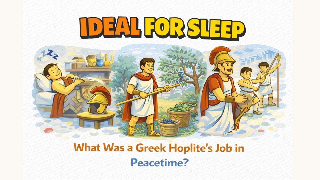 The Sleepy Historian | What Was a Greek Hoplite's Job in Peacetime?