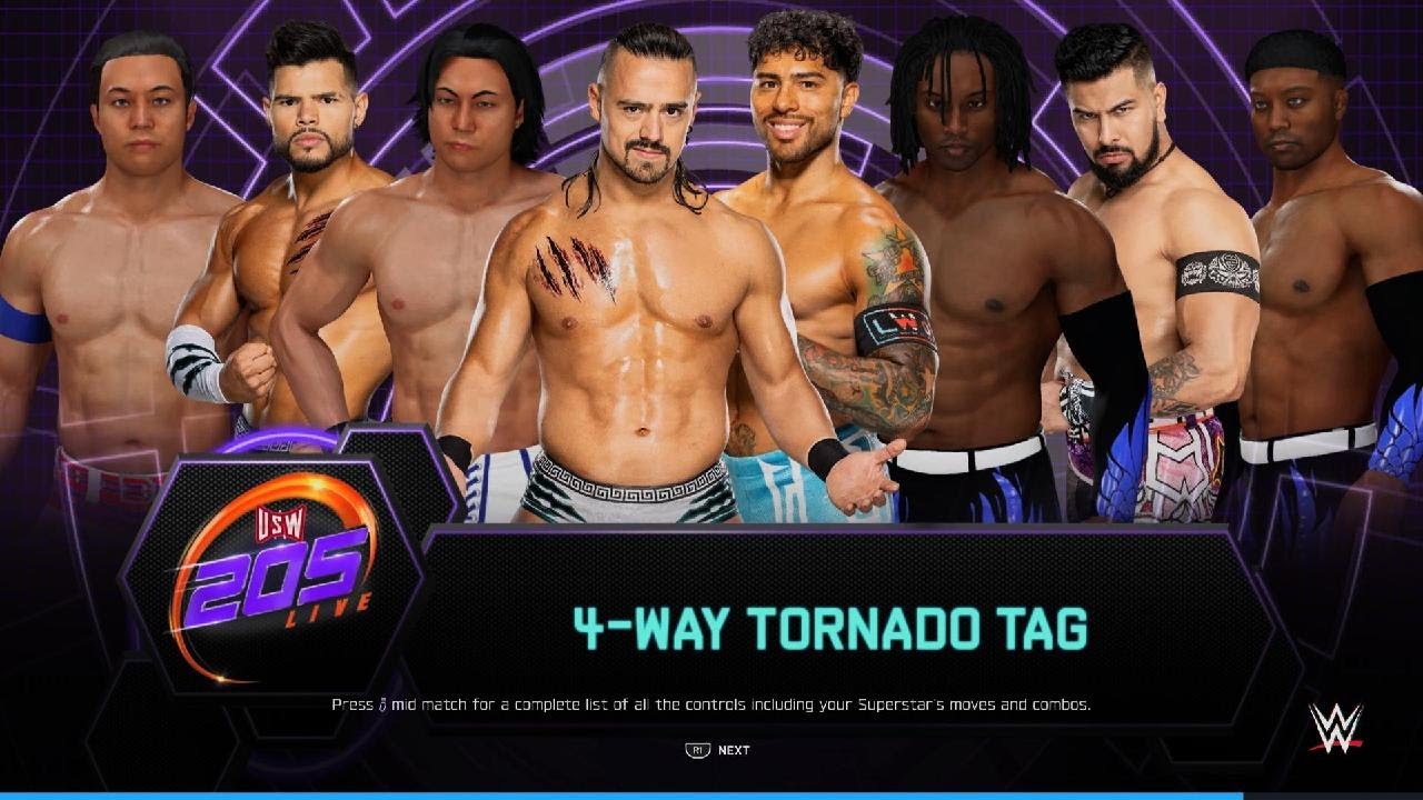 Los Garza Vs L.W.O. Vs Timeless Vs Kings Of Flight(205 Live)