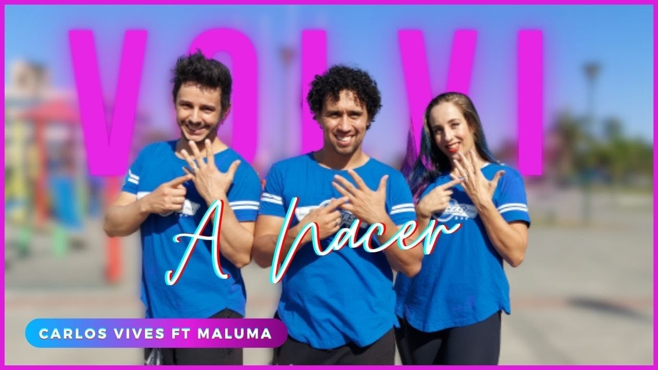 Carlos Vives - Volví a Nacer ft. Maluma - Valenato | Z´DANCERS (Coreografia Zumba® Dance Vídeo)