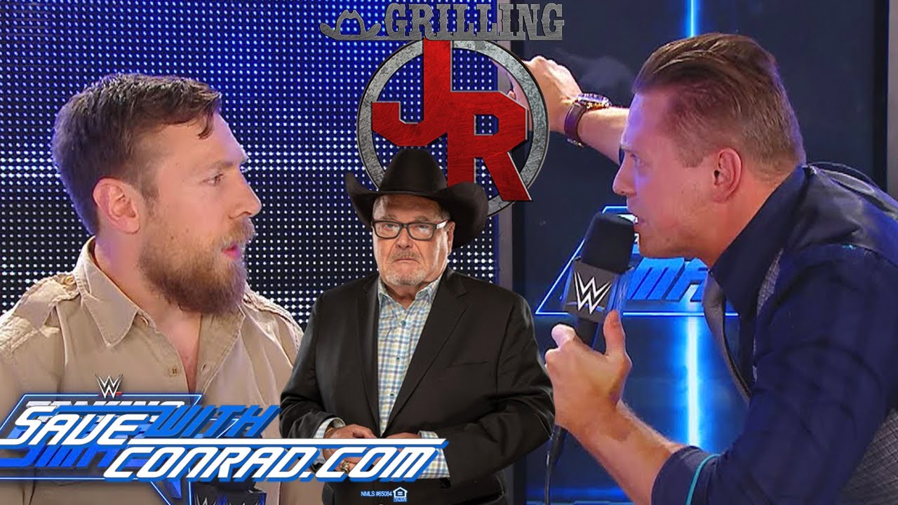 Jim Ross shoots on The Miz's Talking Smack promo