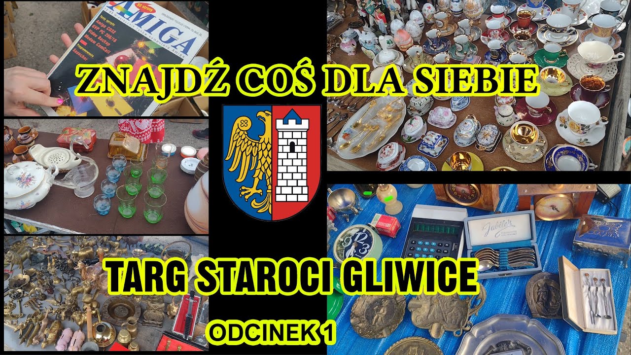 Targ Staroci Gliwice 🇵🇱 Antyki skarby - Jest w czym wybierać? #fleamarket #vintage