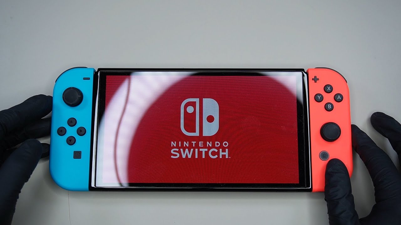 TechUnboxings ASMR: Nintendo Switch Console OLED Model (Neon) Unboxing