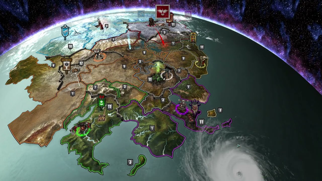 Warhammer40k Definitive Edition: Dark Crusade. Eldar campaign playthrough. Second battle.