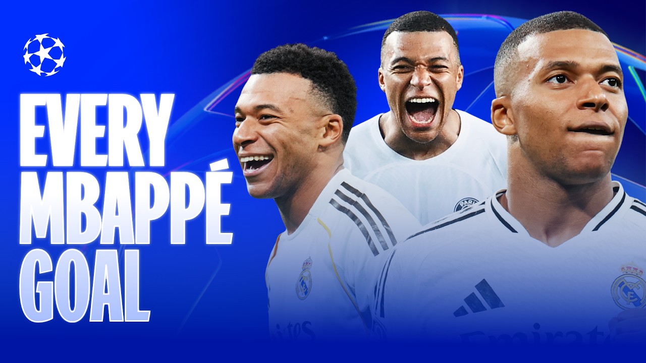 EVERY Kylian Mbapp&eacute; Champions League Goal
