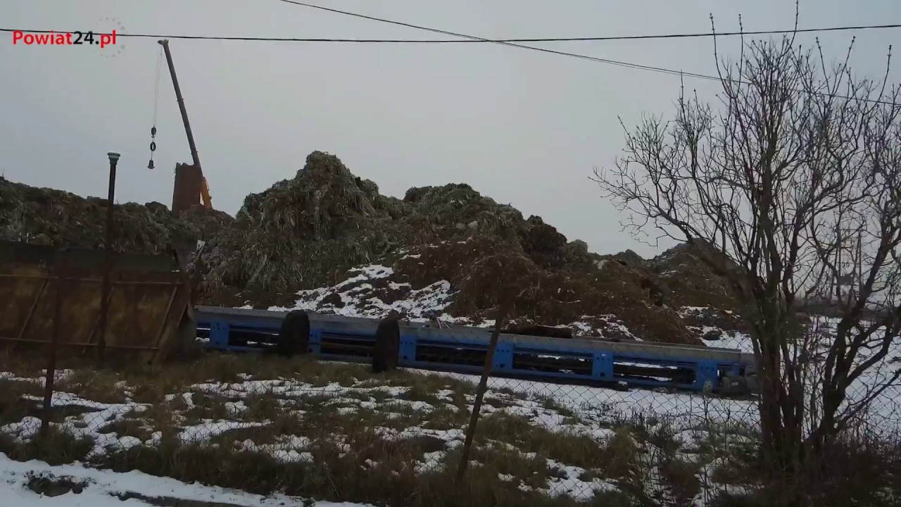 Wyburzenie komina w Karmelicie