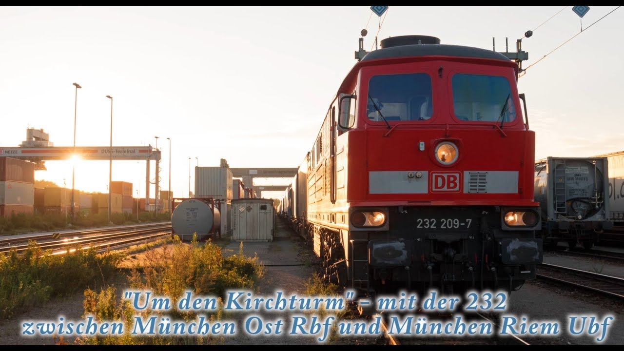Führerstandsmitfahrt Baureihe 232 