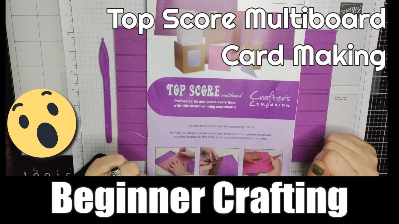 Top Score Multiboard, руководство по изготовлению карточек. Доска для подсчёта очков Crafter's Co...