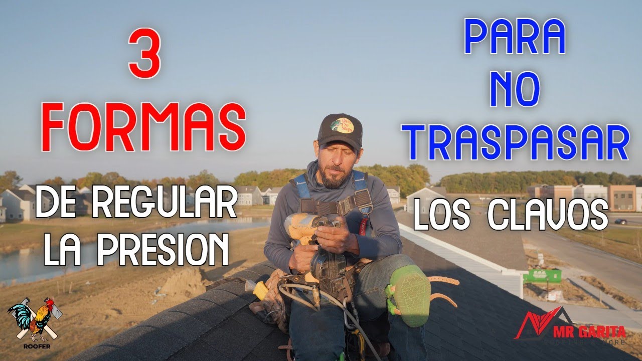 COMO REGULAR LA PISTOLA PARA QUE NO TRASPASE LOS CLAVOS