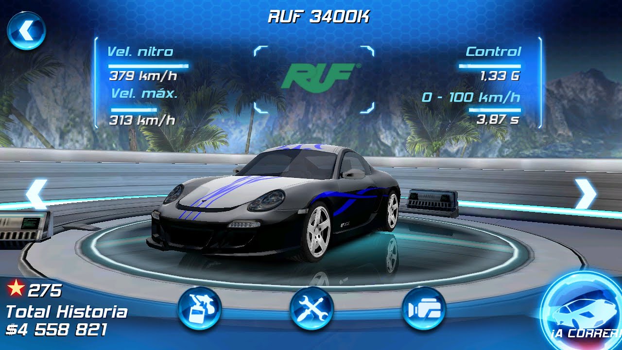 Asphalt 6 Adrenaline (Ciudad del  Cabo) Ruf 3400K