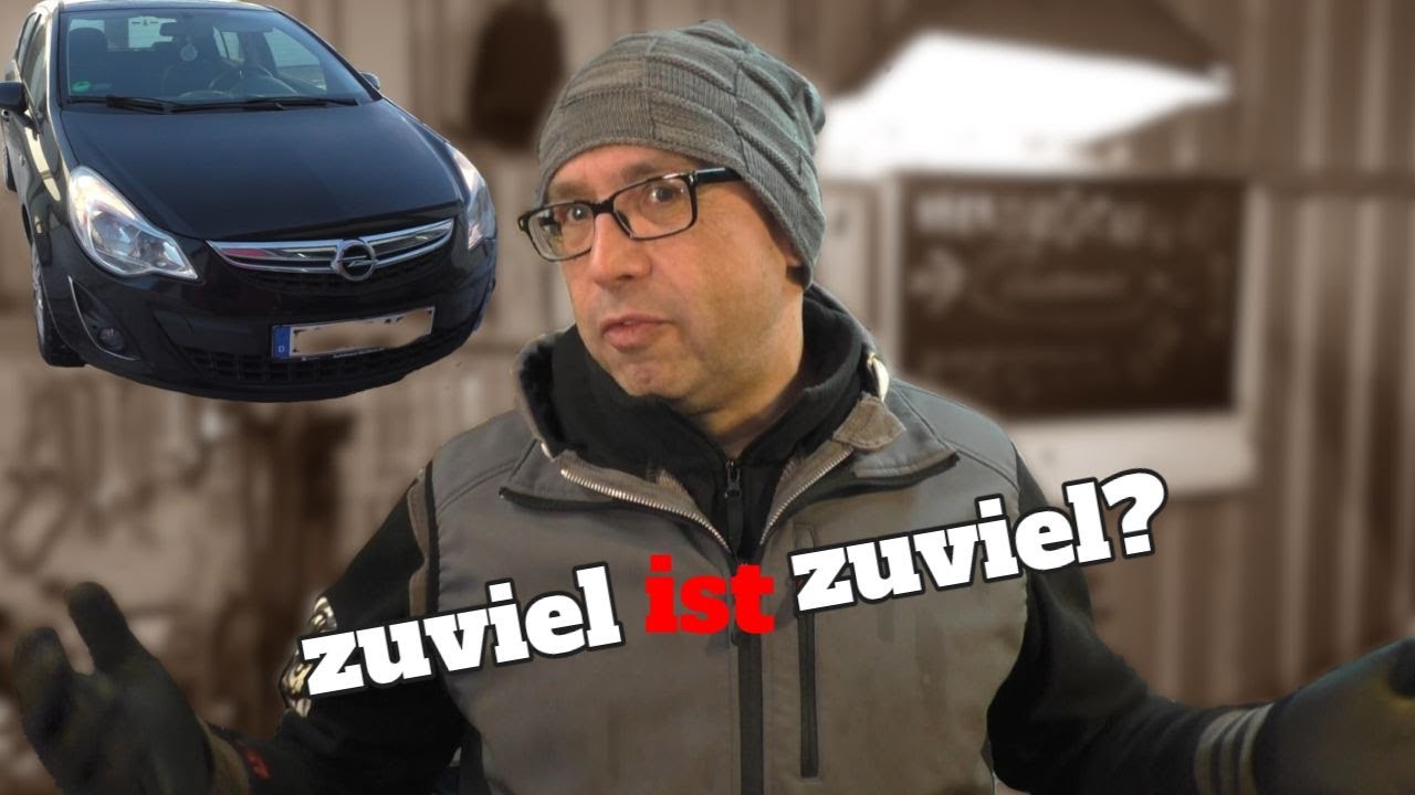 Fällig für den Export - Opel Corsa D 1.2 - 175500KM
