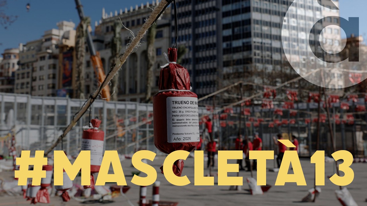 🧨 Falles 2026 | Mascletà del 13 de març del 2026 a càrrec de la pirotècnia Vulcano