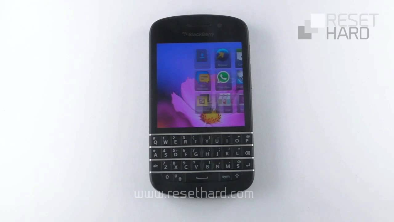 Blackberry Q10 Factory Reset