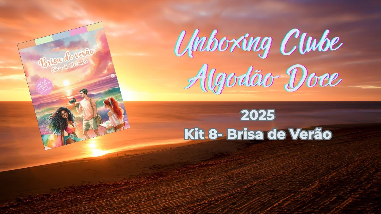 Unboxing Clube @papelariaalgodaodocee Clube de assinatura 
