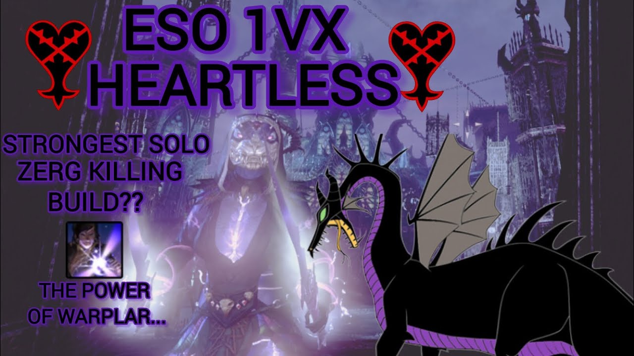 ESO PVP: POWERFUL WARPLAR BUILD GAMEPLAY - HEARTLESS...