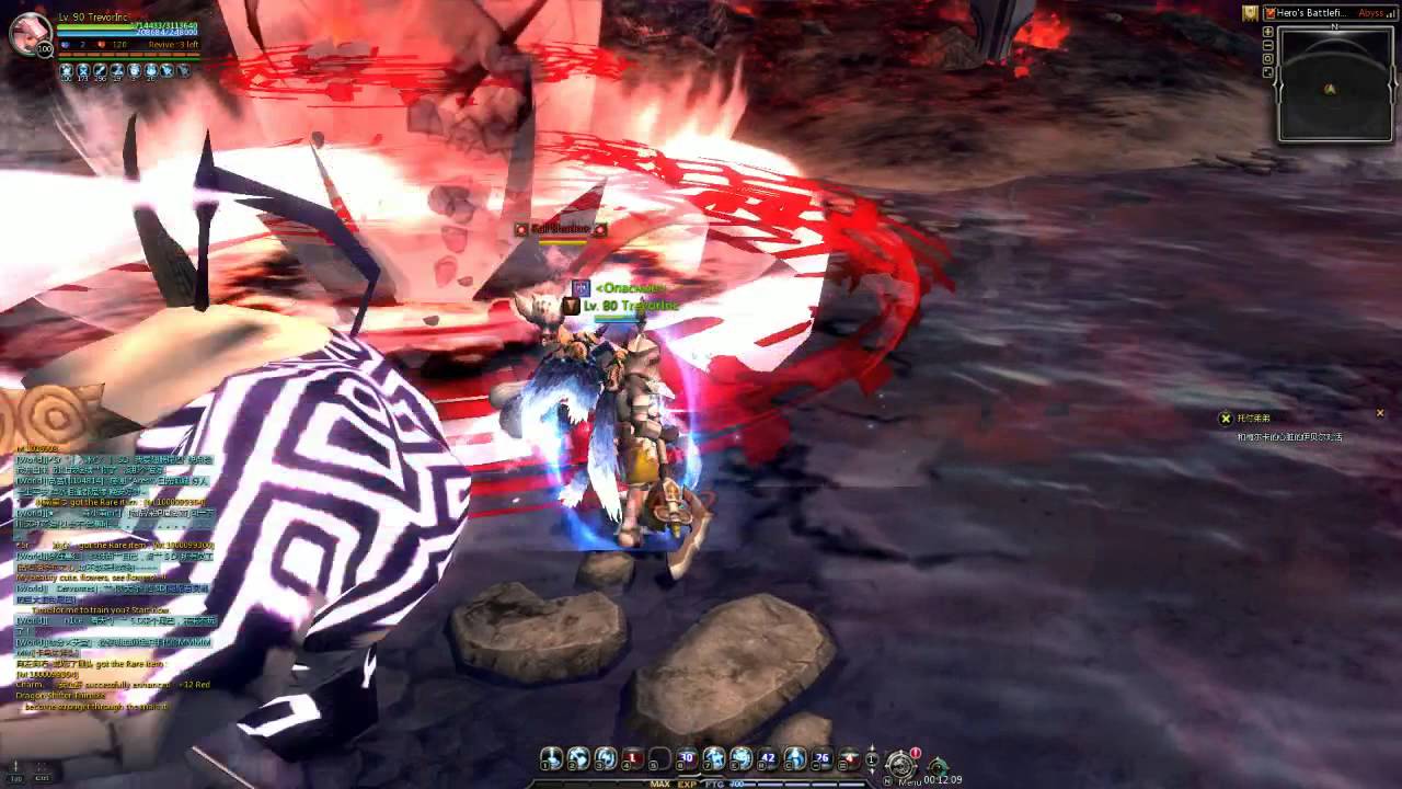 China DN | Dragon Nest | lvl90 Barbarian Hero's Battledield Hardcore