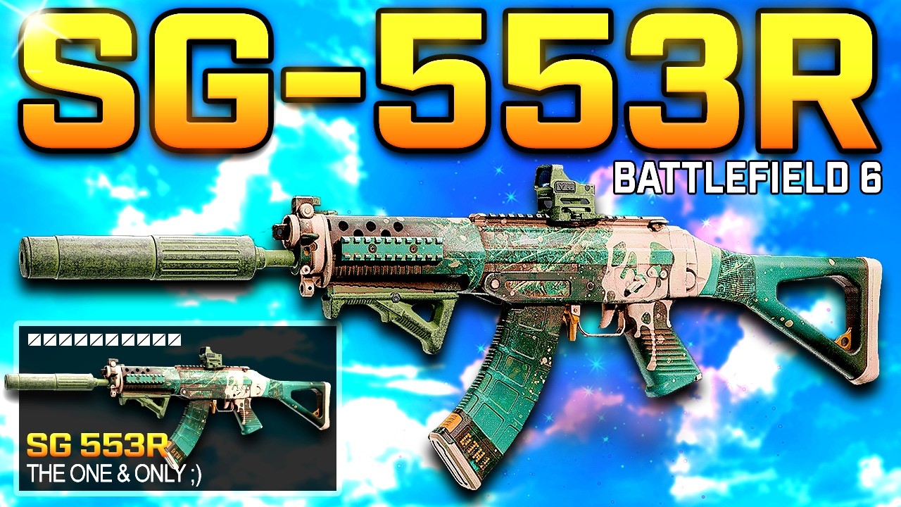 SG-553R z MAKSYMALNYMI OBRAŻENIAMI zn&oacute;w jest METĄ w Battlefield 6! 🔥