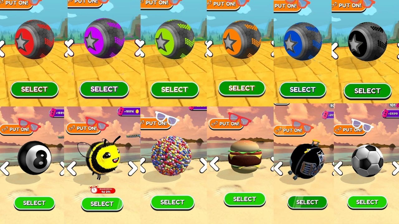 Going Balls All Ball All Levels All Colors Android/Ios Gameplay Best Ever Compilation Super speedRun