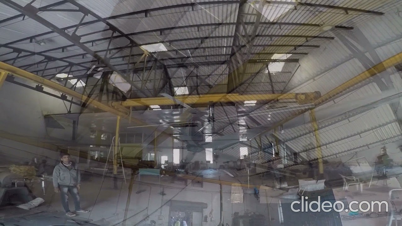 BEST HVLS FANS IN INDIA MACROFAN 24 Feet Diameter Geared series HVLS Fans