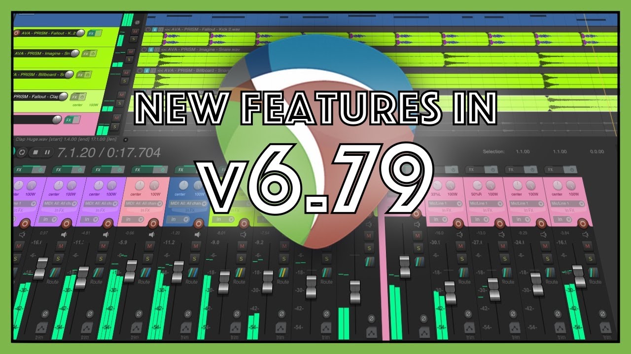 What's New in REAPER 6.79 - metadata edit shortcuts