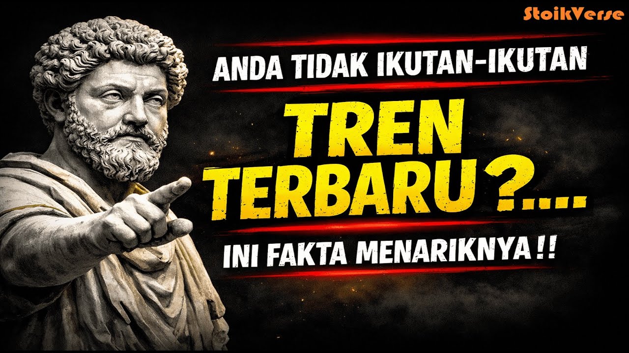 7 Fakta PSIKOLOGIS Orang Yang Tidak Ikutan TREN | Stoikisme & Psikologi