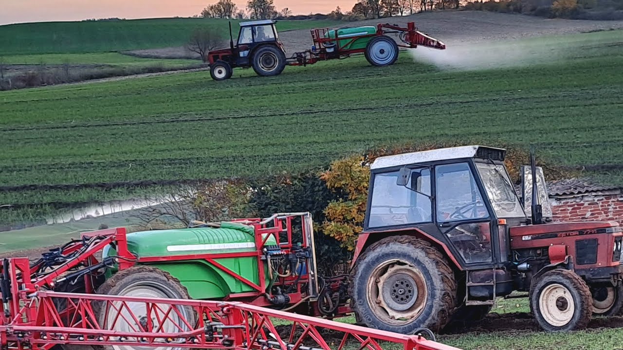 Zetor 7711☆Opryskiwacz Brandi 2000☆