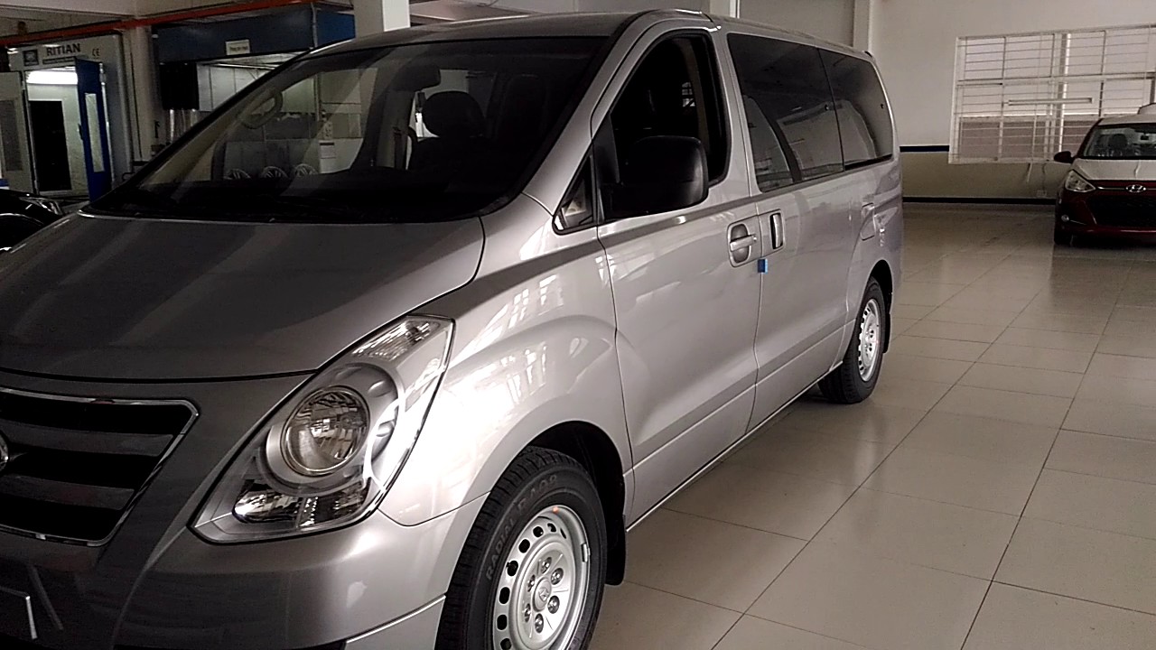 [HYUNDAI NGỌC AN]Hyundai Starex 9 chỗ số tự động độ cửa điện, ghế trượt, Việt Map